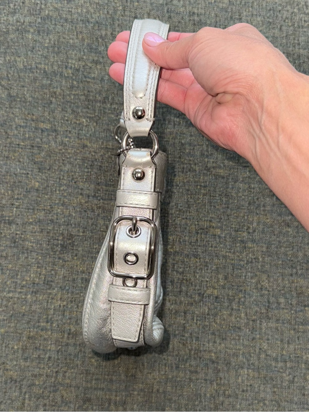 RARE: Coach Silver Purse